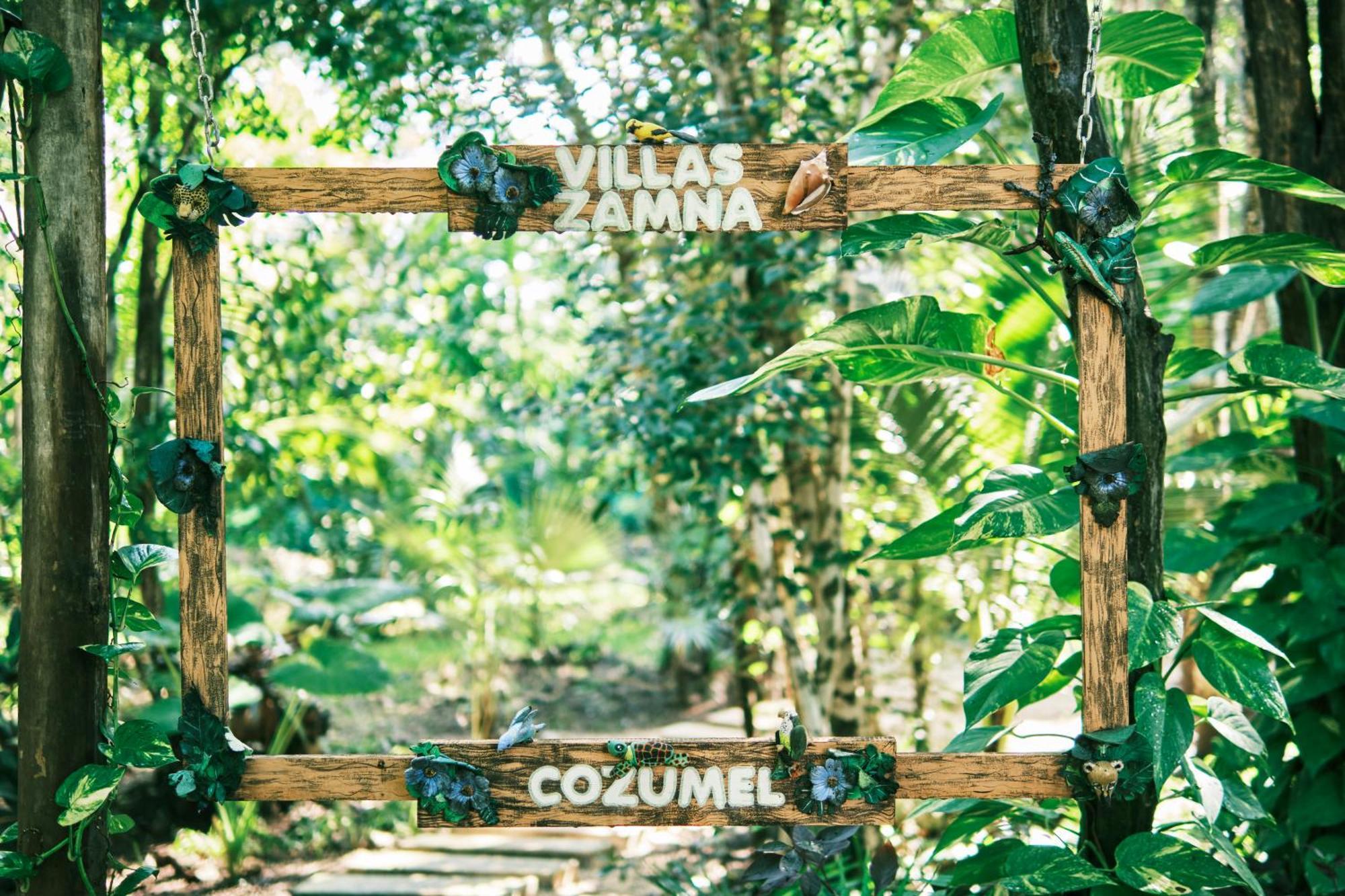 Villas Zamna - Jungle Villas Cozumel Eksteriør bilde