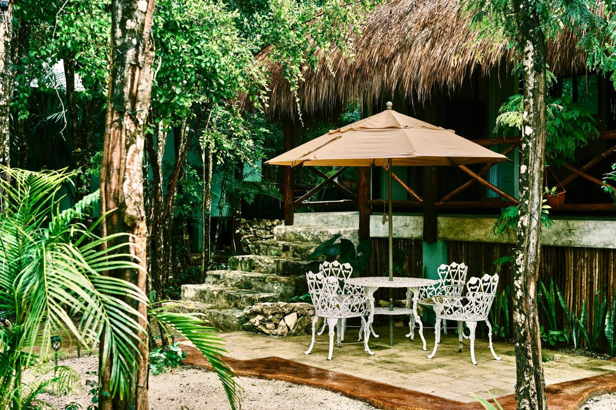 Villas Zamna - Jungle Villas Cozumel Eksteriør bilde